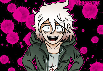 Nagito Komaeda Fanart